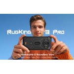 ULEFONE smartphone RugKing 3 Pro, 6.56", 8/128GB, 5700mAh, IP68/IP69K, μαύρο Smartphones