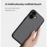 NILLKIN θήκη Super Frosted Shield Pro για Apple iPhone 17, διάφανη/μαύρη Θήκες