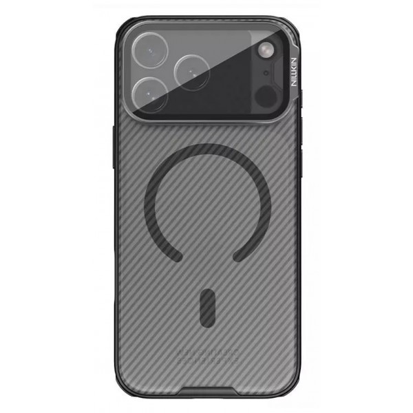 NILLKIN θήκη CamShield Prop Magnetic για Apple iPhone 17 Pro Max, διάφανη/μαύρη Θήκες