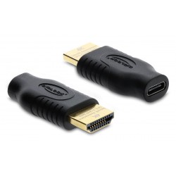 DELOCK αντάπτορας HDMI σε USB-C 61075, 4K/60Hz, μαύρος USB-C (Type-C)