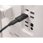 DELOCK αντάπτορας DisplayPort σε USB-C 61078, 8K/60Hz, μαύρος USB-C (Type-C)