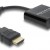 DELOCK αντάπτορας HDMI σε VGA 61077, 1080p, μαύρος