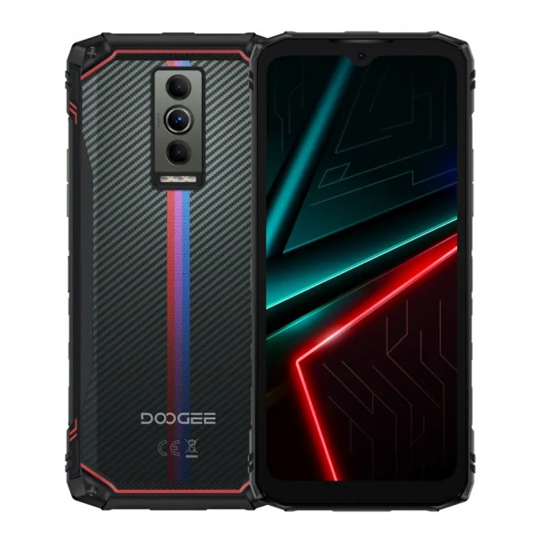 DOOGEE smartphone Blade 10 Energy, 6.56", 4/128GB, 6150mAh, IP68/IP69K/MIL-STD-810H, μαύρο Smartphones