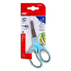 MP παιδικό ψαλίδι χαρτιού PT105, μεταλλική λεπίδα, 13cm, γαλάζιο Γραφική Ύλη