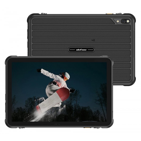 ULEFONE tablet RugKing Pad 2 Pro, 10.1", 8/256GB, 10200mAh, IP68/IP69K/MIL-STD-810H, 4G, μαύρο Tablets