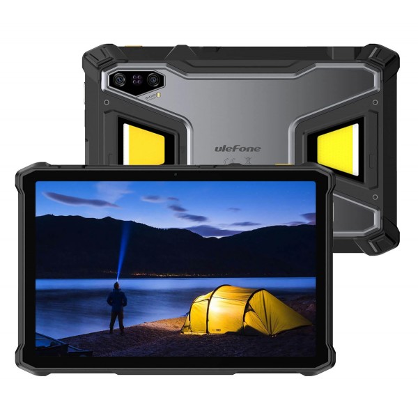 ULEFONE tablet Armor Pad 5 Pro, 11", 12GB/512GB, 24200mAh, IP68/IP69K/MIL-STD-810H, 5G, μαύρο Tablets