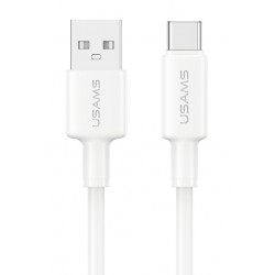 USAMS καλώδιο USB-C σε USB SJ761, 3A 18W, 480Mbps, 1m, λευκό USB-C (Type-C)