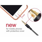 DELOCK Καλώδιο Jack stereo σε Jack stereo 4pin 3.5mm, 90°, μαύρο, 1m Ήχος