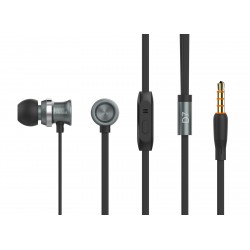 CELEBRAT Earphones με μικρόφωνο D7, 10mm, 3.5mm, 1.2m, μαύρα Ακουστικά - Bluetooth