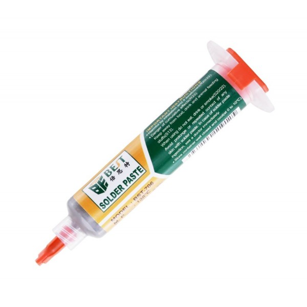 BEST Solder Paste BST-706, Lead-free, 10cc Συγκόλληση BEST Solder Paste BST-706, Lead-free, 10cc Συγκόλληση