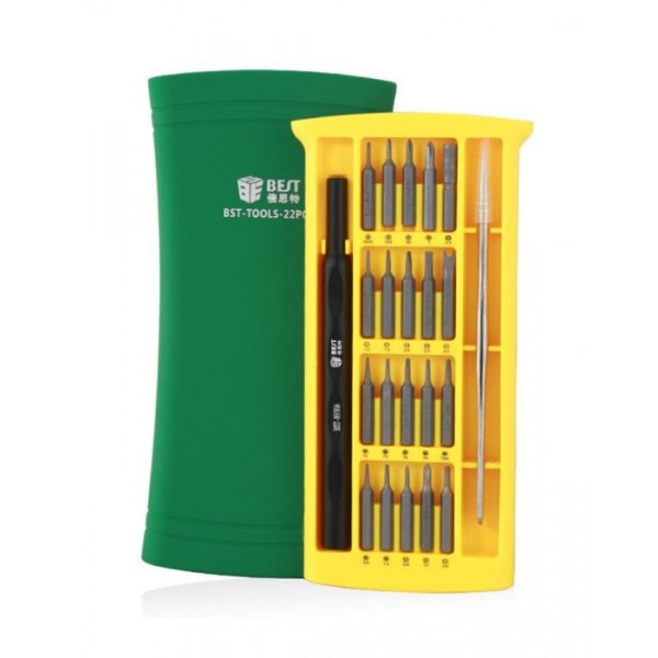 BEST set κατσαβιδιών ακριβείας BST-8930A, 22 τεμάχια Κατσαβίδια