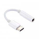 POWERTECH καλώδιο USB-C σε 3.5mm θηλυκό CAB-UC029, CM119B, λευκό USB-C (Type-C)
