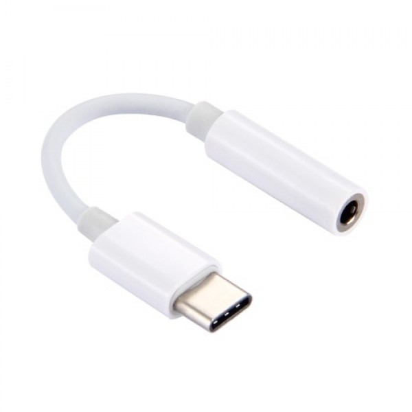 POWERTECH καλώδιο USB-C σε 3.5mm θηλυκό CAB-UC029, CM119B, λευκό USB-C (Type-C)