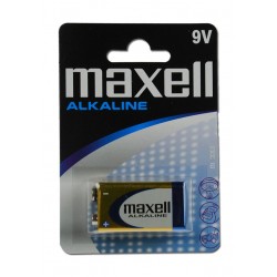 MAXELL μπαταρία 9V ALCALINE Μπαταρίες Αλκαλικές