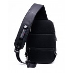 ARCTIC HUNTER Τσάντα Crossbody XB-00081-BK, USB, αδιάβροχη, μαύρη Τσάντες - Πορτοφόλια