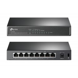 TP-LINK Desktop Switch TL-SF1008P 8 Θυρών, με 4-port POE, Ver. 6.0 Switches