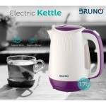 BRUNO Ηλεκτρικός βραστήρας BRN-0001, 2200w, 1.7lt, βάση 360°, LED Μικροσυσκευές Κουζίνας