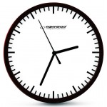 ESPERANZA Ρολόι τοίχου Budapest EHC010W, 20cm, λευκό Είδη Σπιτιού