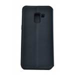 POWERTECH Θήκη Slim Leather για Samsung A5 2018, μαύρη Θήκες