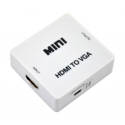 POWERTECH HD Video Converter HDMI σε VGA & 3.5mm Audio CAB-H073, Full HD Εικόνα
