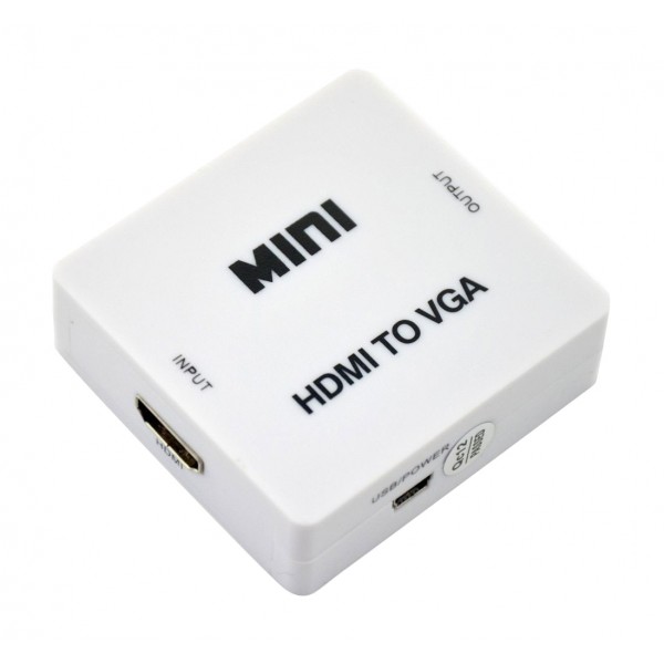 POWERTECH HD Video Converter HDMI σε VGA & 3.5mm Audio CAB-H073, Full HD Εικόνα