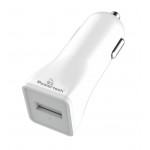 POWERTECH Φορτιστής Αυτοκινήτου PT-762, 1x USB, 1A, λευκός Φορτιστές Κινητών