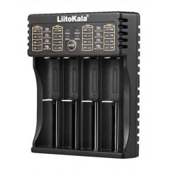 LIITOKALA φορτιστής LII-402 για μπαταρίες NiMH/CD, Li-Ion, IMR, 4 slots Φορτιστές Μπαταριών