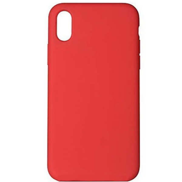 ΘΗΚΗ IPHONE XS MAX ΣΙΛΙΚΟΝΗΣ TPU SOFT TOUCH RED Θήκες για Κινητά