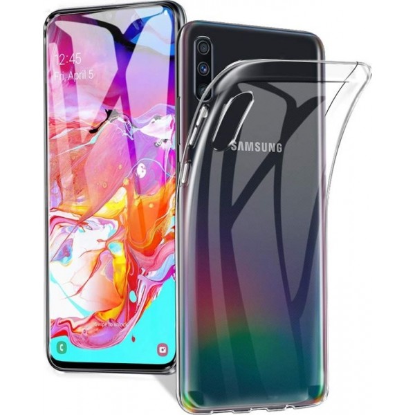 ΘΗΚΗ SAMSUNG GALAXY A70 ΣΙΛΙΚΟΝΗΣ TPU ΔΙΑΦΑΝΗ Θήκες για Κινητά