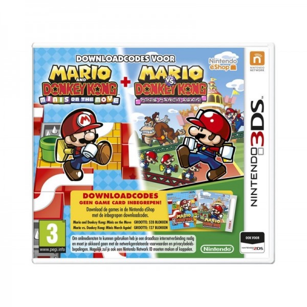 Nintendo 3DS Mario Vs Donkey Kong: March Again & Minis On The Move Gaming