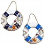 ΣΩΣΙΒΙΟ ΞΥΛΙΝΟ ΚΡΕΜΑΣΤΟ ΜΕ ΣΚΟΙΝΙ 12cm Homie 322035 Διακοσμητικά