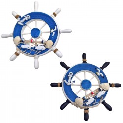 ΤΙΜΟΝΙ ΜΕ ΨΑΡΙΑ ΞΥΛΙΝΟ 22x22cm Homie 322036 Διακοσμητικά