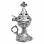 ΘΥΜΙΑΤΟ ΕΚΚΛΗΣΙΑΣΤΙΚΟ ΜΕΤΑΛΛΙΚΟ 15x6,5cm Homie 32404 Είδη Θυμιάματος - Αφιέρωσης