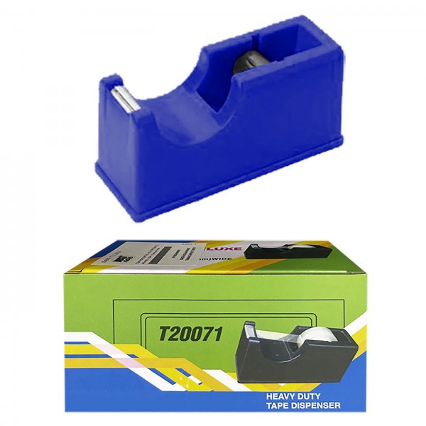 ΒΑΣΗ ΚΟΛΛΗΤΙΚΗΣ ΤΑΙΝΙΑΣ ΜΠΛΕ 15x5x7,5cm Justnote 39269 Βάσεις Σελοτέιπ