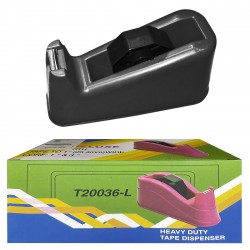 ΒΑΣΗ ΚΟΛΛΗΤΙΚΗΣ ΤΑΙΝΙΑΣ ΜΑΥΡΗ 22x10,5x8.5cm Justnote 39274 Βάσεις Σελοτέιπ