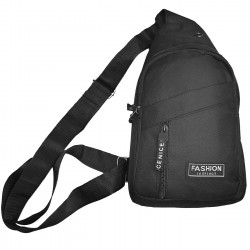 Τσαντάκι Ώμου Χιαστί 3 zip 30x18x9cm 4teen4ty 401398 Τσαντάκια Μέσης - Τσάντες