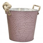 Γλαστράκι-Κασπώ Μεταλλικό με Κλαδιά ø18x17cm Homie 423085 Είδη Κήπου