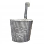 Γλαστράκι-Κασπώ Κρεμαστό Μεταλλικό Flowers & Garden Ø16x14xcm Homie 423090 Είδη Κήπου