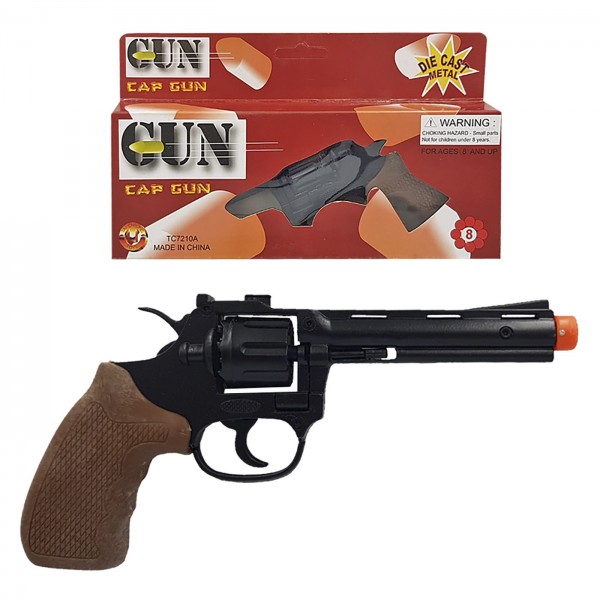 ΠΕΡΙΣΤΡΟΦΟ 8ΣΦΑΙΡΟ 22x8cm Carnavalista 23239 Όπλα για Καψούλια