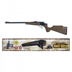 ΚΑΡΑΜΠΙΝΑ ΜΕΤΑΛΛΙΚΗ 8ΣΦΑΙΡΗ 78x12cm Carnavalista 23246 Όπλα για Καψούλια