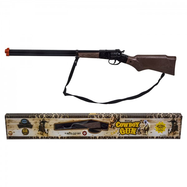 ΚΑΡΑΜΠΙΝΑ ΜΕΤΑΛΛΙΚΗ 8ΣΦΑΙΡΗ 69x9cm Carnavalista 23247 Όπλα για Καψούλια