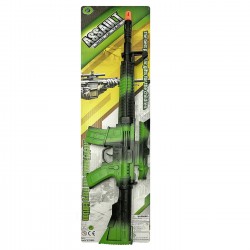 ΟΠΛΟ ΣΠΙΝΘΗΡΟΒΟΛΟ ΠΡΑΣΙΝΟΜΑΥΡΟ ΜΕ ΔΙΟΠΤΡΑ 64x16cm Carnavalista 232435 Πιστόλια - Καραμπίνες - Όπλα