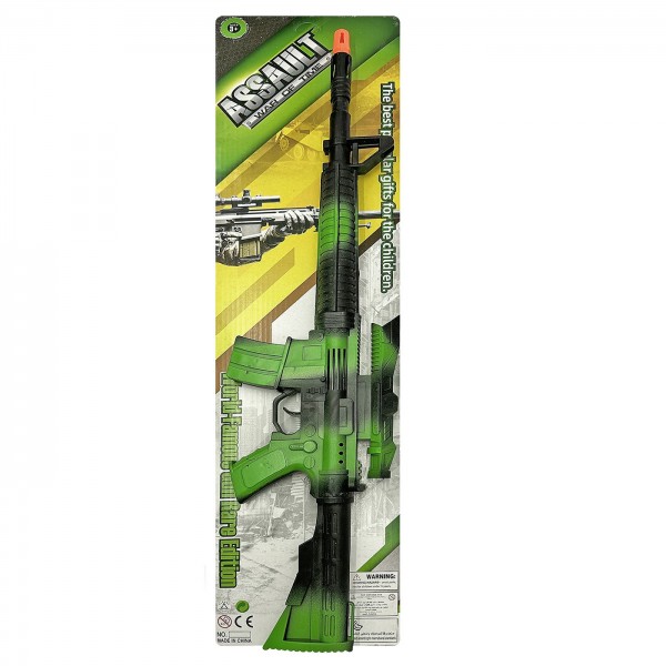 ΟΠΛΟ ΣΠΙΝΘΗΡΟΒΟΛΟ ΠΡΑΣΙΝΟΜΑΥΡΟ ΜΕ ΔΙΟΠΤΡΑ 64x16cm Carnavalista 232435 Πιστόλια - Καραμπίνες - Όπλα
