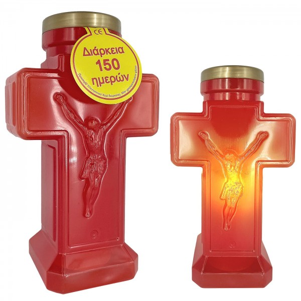 ΣΤΑΥΡΟΣ ΗΛΕΚΤΡΙΚΟΣ 150 ΗΜΕΡΩΝ 19x10cm Homie 57104 Είδη Θυμιάματος - Αφιέρωσης