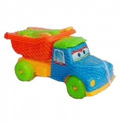 ΦΟΡΤΗΓΟ ΠΑΡΑΛΙΑΣ ΣΕΤ=8ΤΕΜ 22x10x10cm SUMMERtiempo 622499 Φορτηγάκια - Καραβάκια