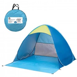 ΣΚΙΑΣΤΡΟ-ΣΚΗΝΗ ΠΑΡΑΛΙΑΣ POP UP 2x1,30x1,20m SUMMERtiempo 622543 Είδη Κάμπινγκ