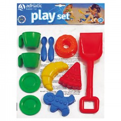 ΦΤΥΑΡΙ & ΚΑΛΟΥΠΙΑ ΓΙΑ ΤΗΝ ΑΜΜΟ ΣΕΤ=11ΤΕΜ 35x20cm SUMMERtiempo 622618 Κουβαδάκια - Φτυαράκια