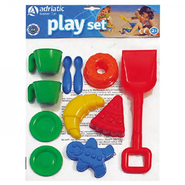 ΦΤΥΑΡΙ & ΚΑΛΟΥΠΙΑ ΓΙΑ ΤΗΝ ΑΜΜΟ ΣΕΤ=11ΤΕΜ 35x20cm SUMMERtiempo 622618 Κουβαδάκια - Φτυαράκια