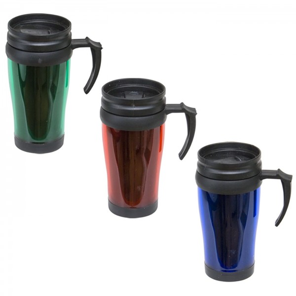 ΠΟΤΗΡΙ ΘΕΡΜΟΣ ΠΛΑΣΤΙΚΟ 450mL 16,5cm SUMMERtiempo 62281 Θερμός - Παγούρια