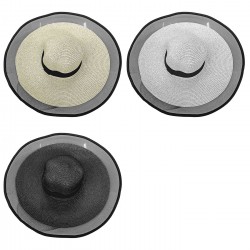 ΚΑΠΕΛΟ ΓΥΝΑΙΚΕΙΟ ΨΑΘΟΧΑΡΤΟ ΚΟΡΔΕΛΑ ΚΑΙ ΤΟΥΛΙ 50cm SUMMERtiempo 622746 Γυναικεία - Ανδρικά